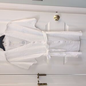 Blue island Beach Cover Up Medium NWT